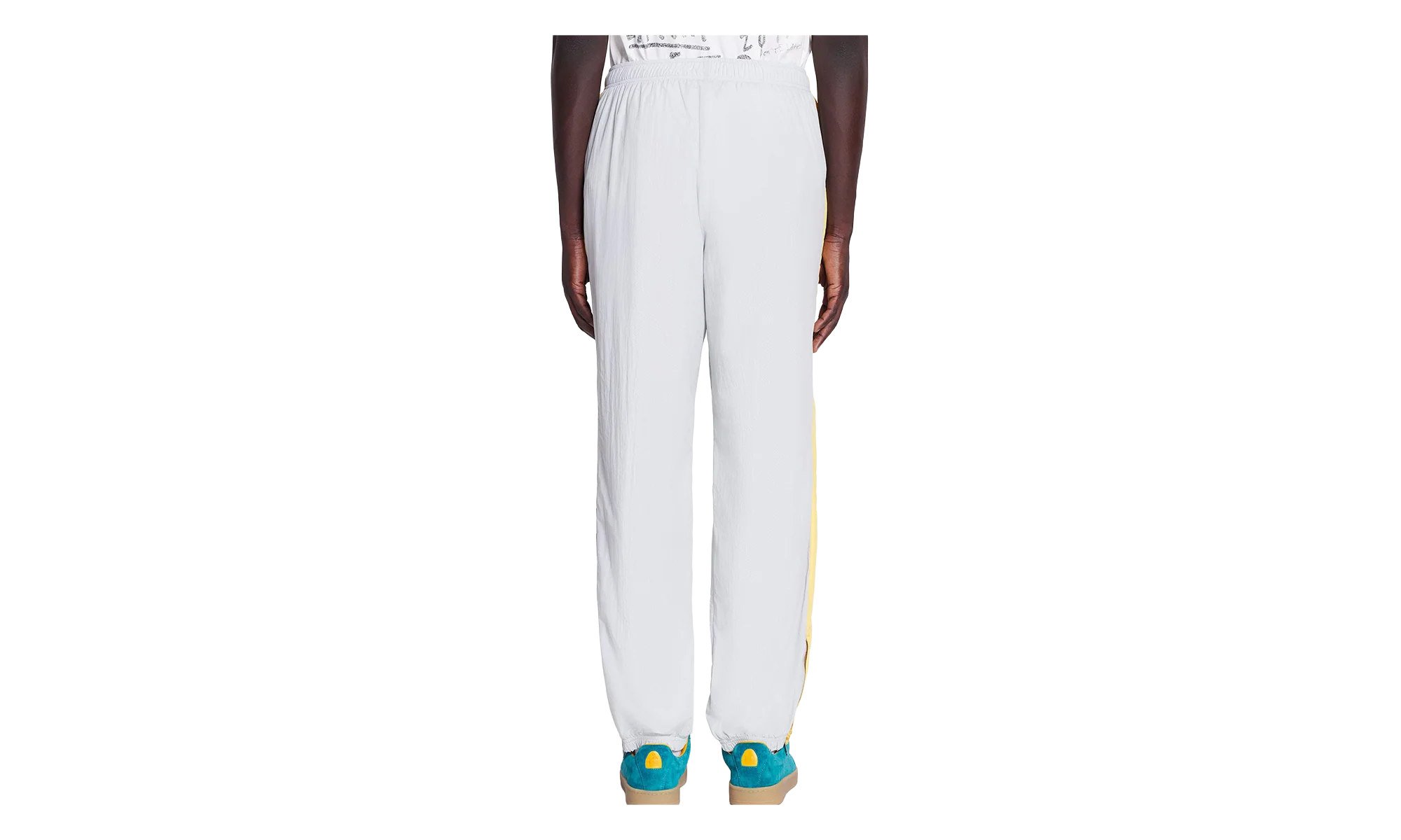 NYLON SWEATPANTS WITH LOGO "EAGLE GREY" RU TR0067 5783 P24 163