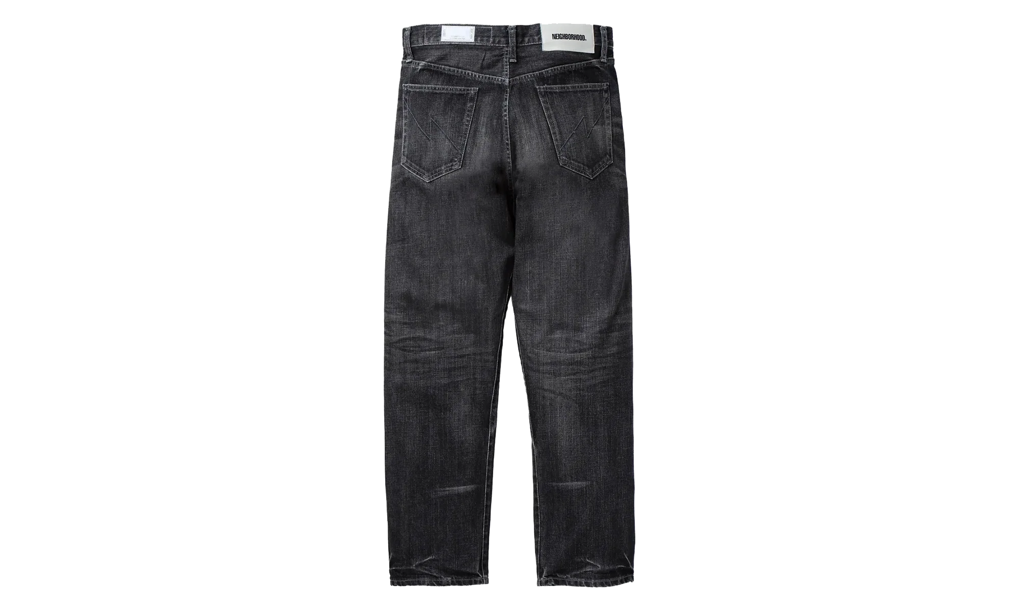 Washed Denim DP Basic Pants "Black" 252XBNH PTM05 BLAC