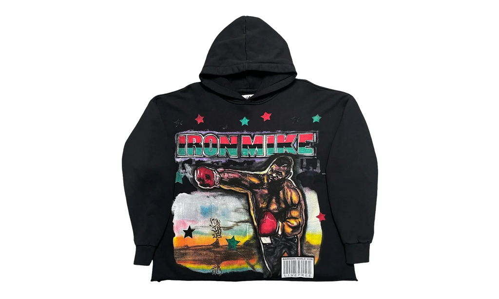 King Phade X Mike Tyson Hoodie "Black / Multicolor" BAR09