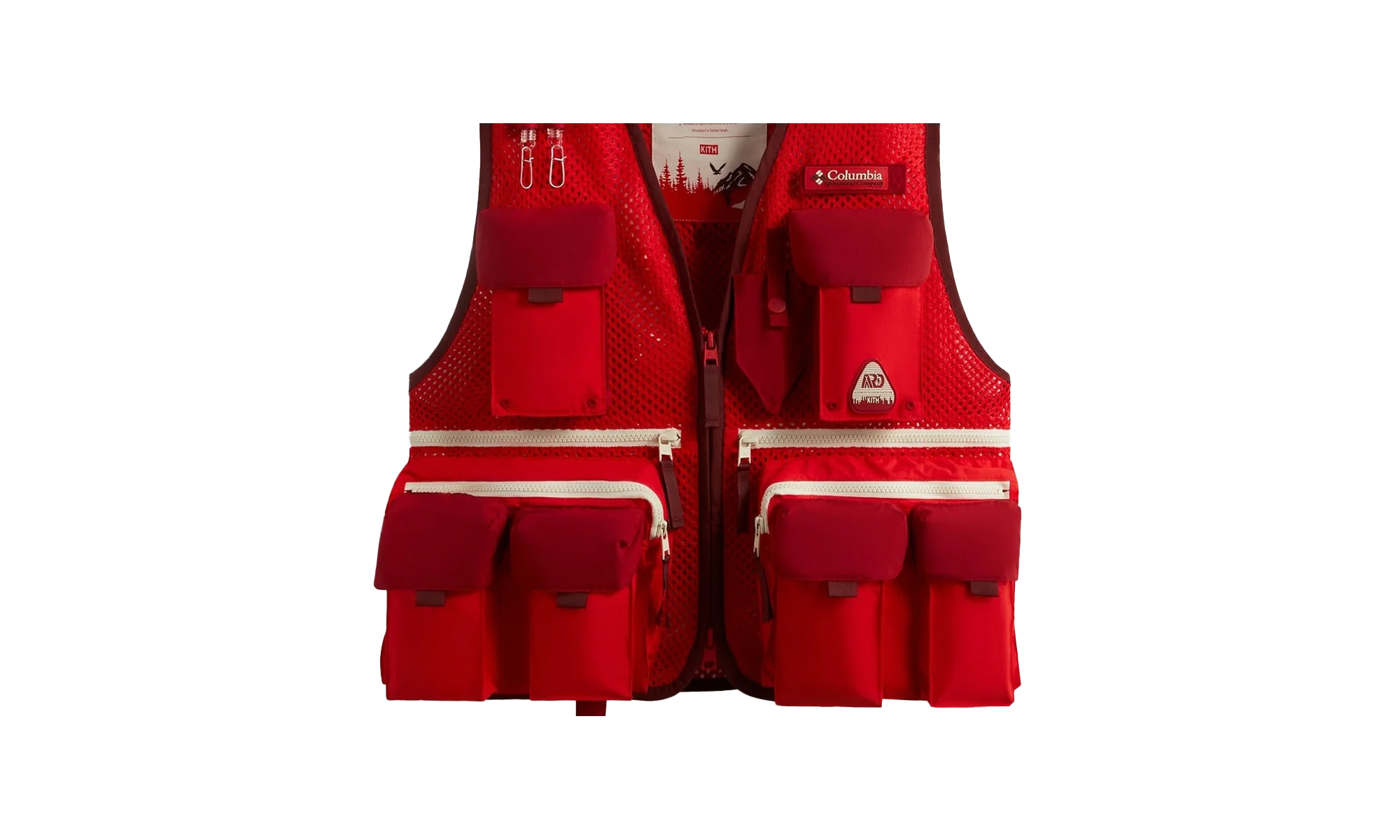 Columbia Red Utility Vest "Red" 2113711 691