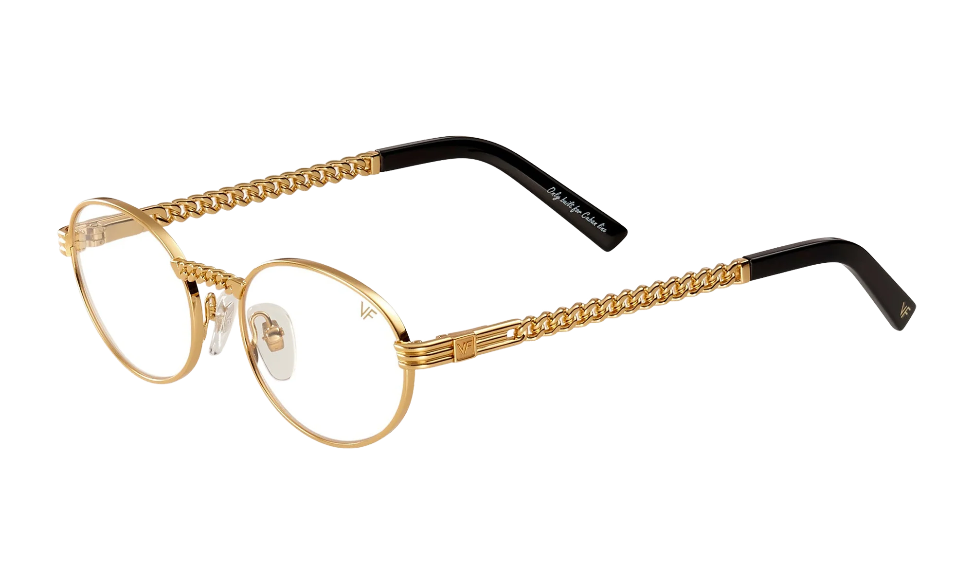 Pac Cuban Link Edition 24KT "Yellow Gold / Clear" CLPC2 0005 16B2