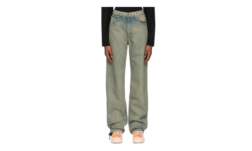 Baby Baggy Jeans WMNS "Forest Green" OWYA046AF22DEN002570026