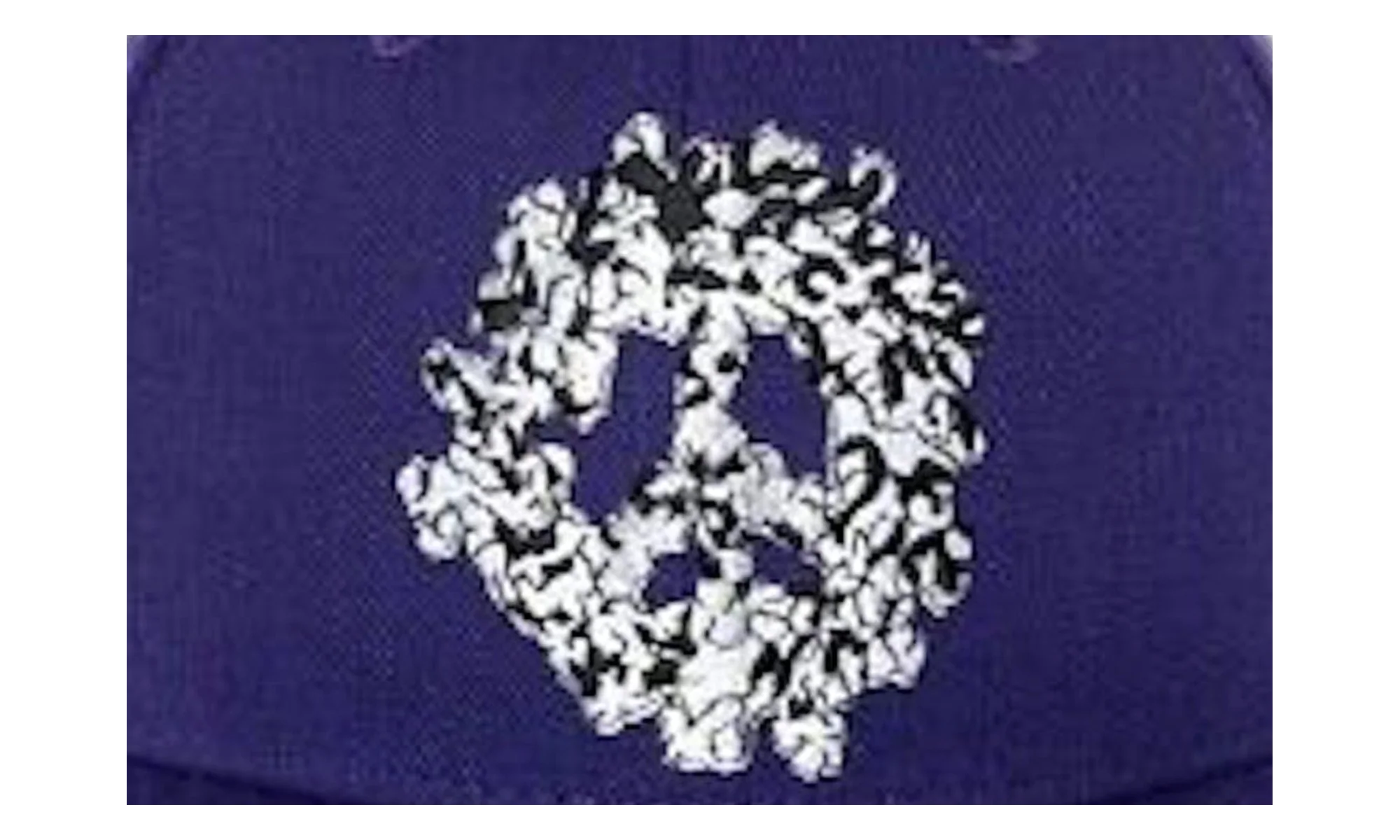 Cotton Peace Hat "Purple" DT483