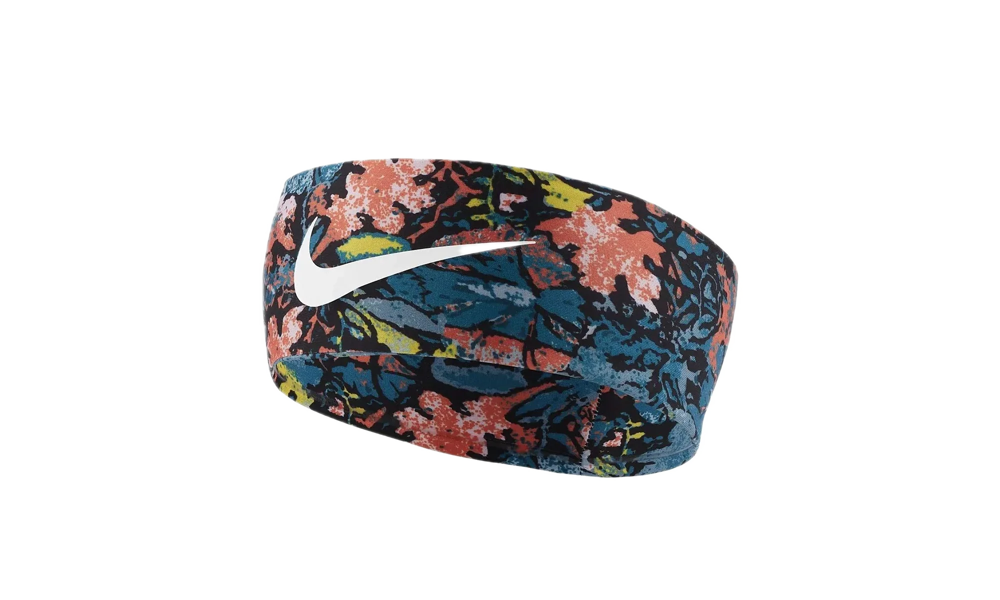 FURY HEADBAND 2.0 PRINTED "Black / Bright Mango / White" N.000.2004.999