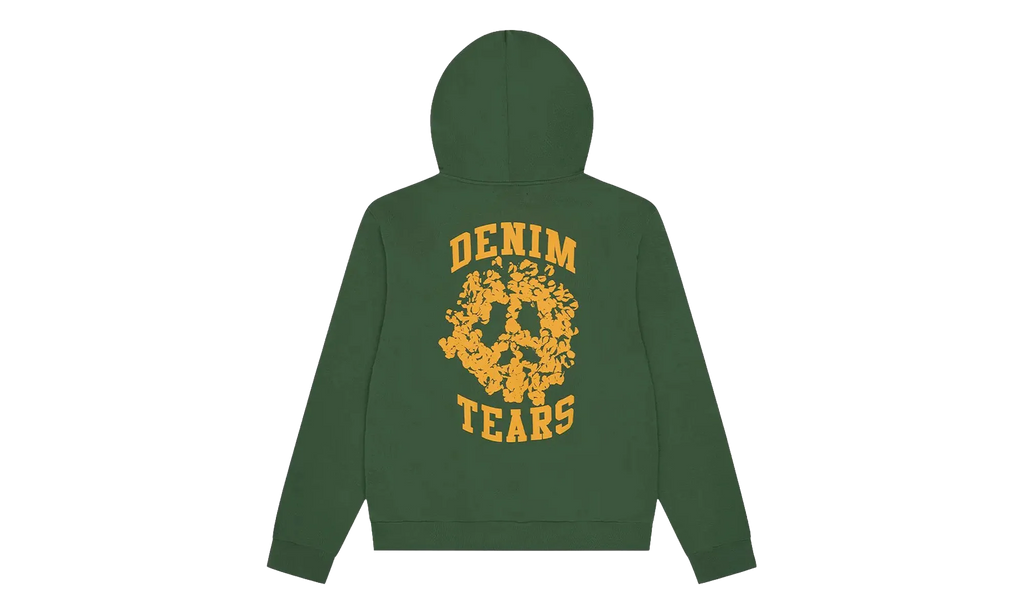 Denim University Zip Hoodie "Green" DT463