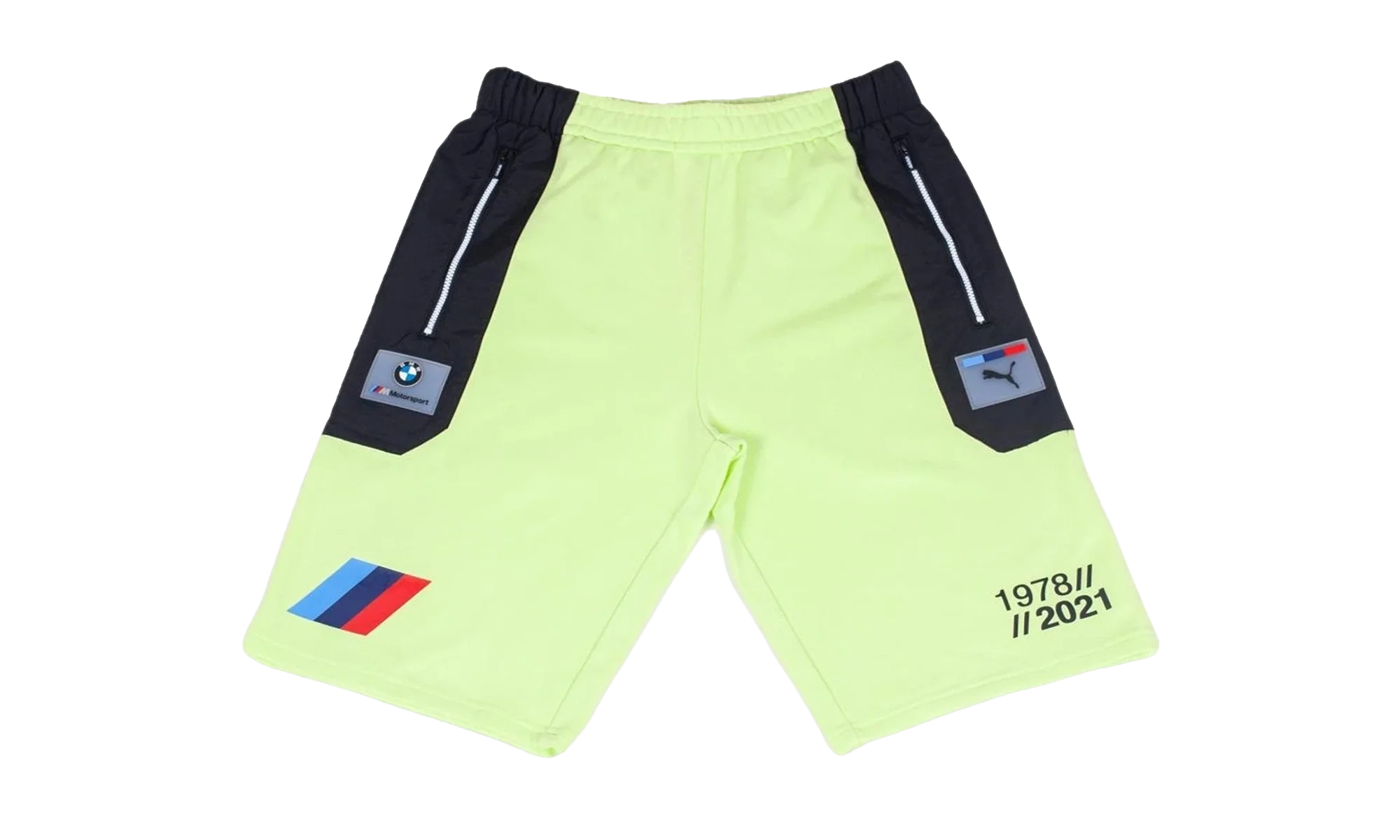 BMW Motorsport Street Sweat Shorts 11" "Yellow" 599488 05
