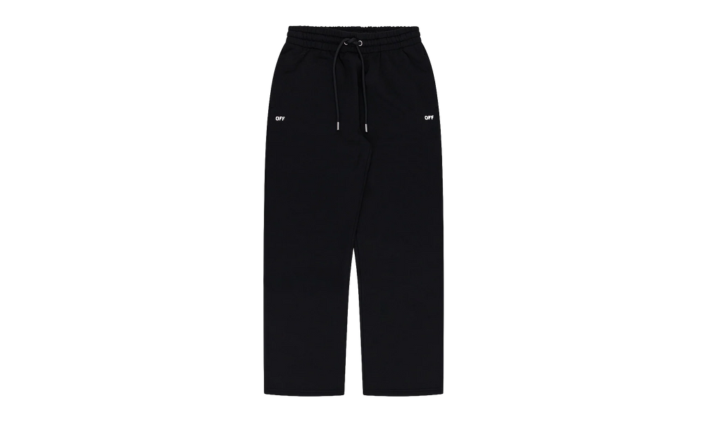 Spray Can Diagonal Sweatpants "Black" OFW MBTM 0091