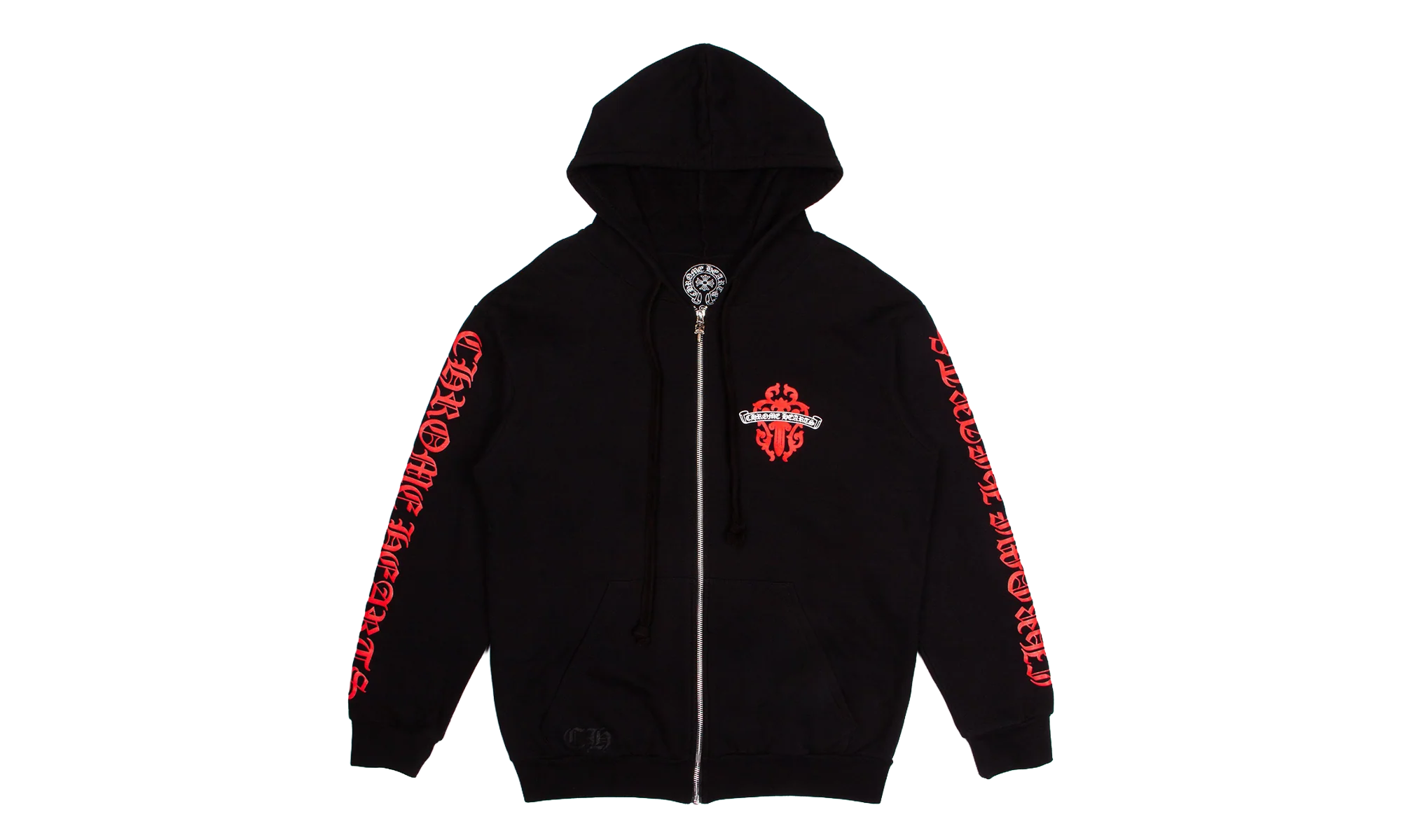 DAGGER LOGO ZIP UP HOODIE "Red" CHRM0758