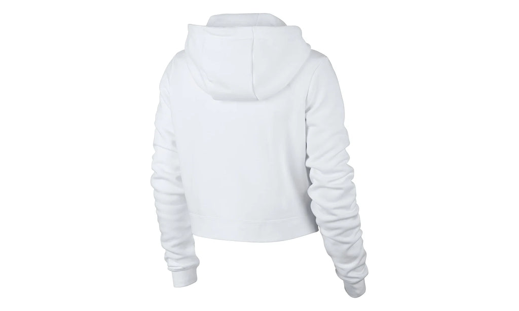 Sportswear Rally Cropped Hoodie WMNS "White" AQ9965 100