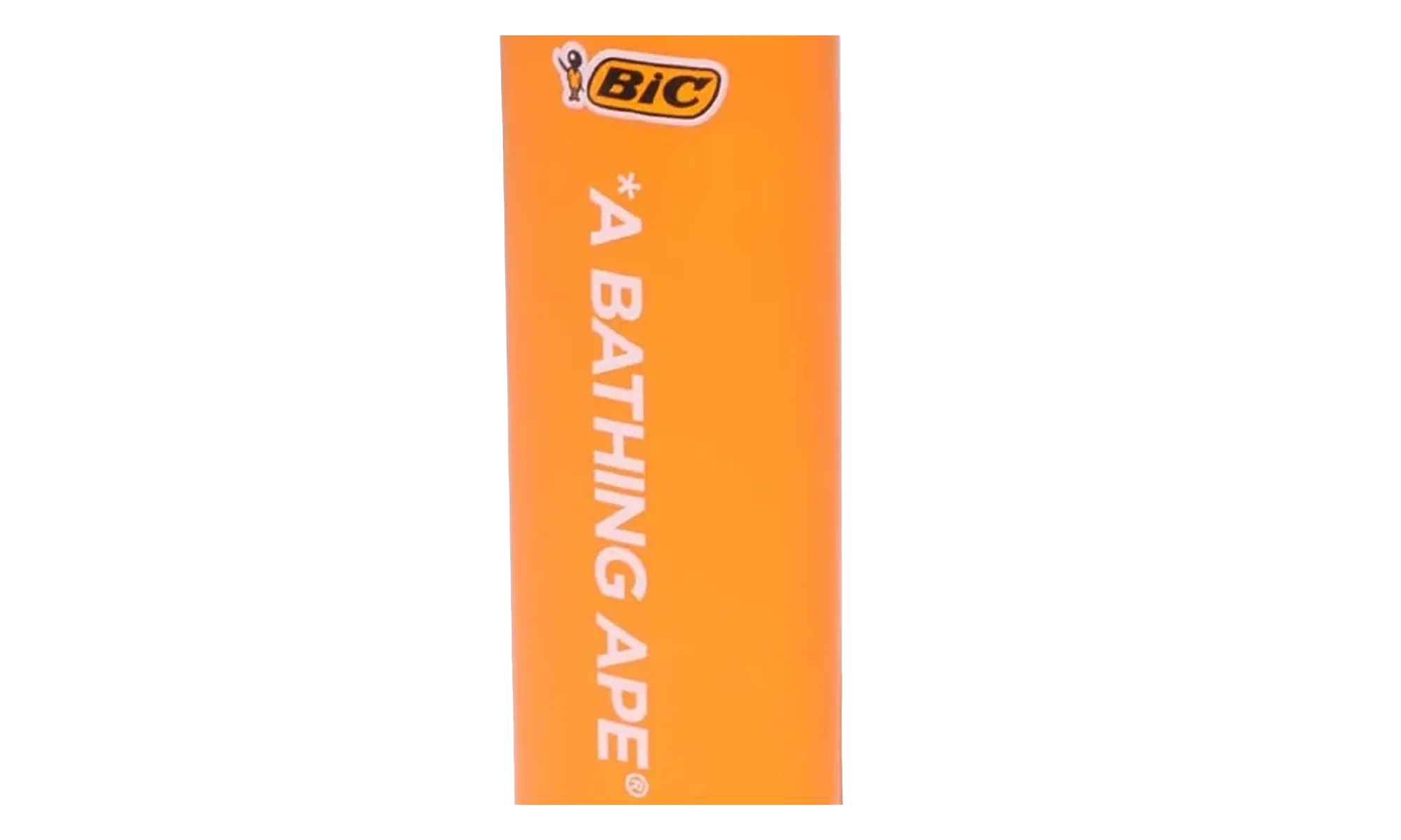 A Bathing Ape 'Bic' Lighter "Orange" 1K22 182 036 ORANGE