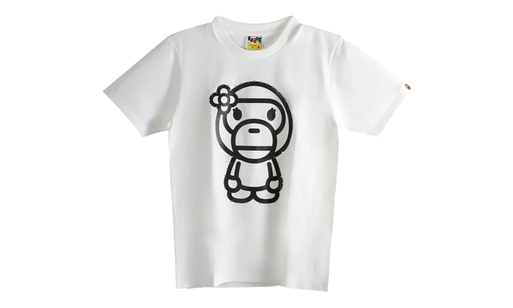 Crystal Stone Big Baby Lisa Tee WMNS "White" 2L80210025 WHT