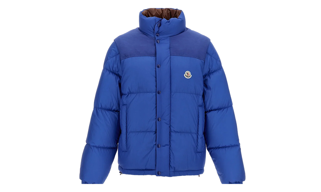 Verone 1 Reversible Monogram Puffer Jacket "Blue" MON15