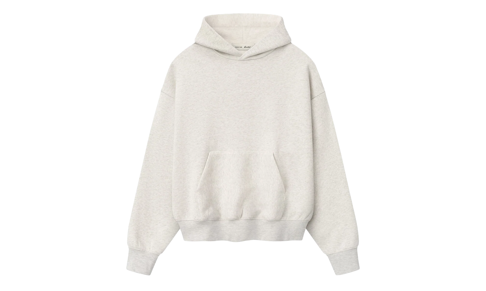Signature Classic Hoodie "Oatmeal Heather" 192SP262054F