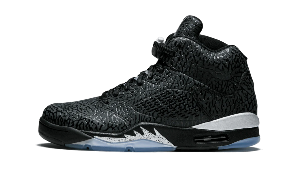 Air Jordan 5 Retro 3Lab5 "Black Silver" 599581 003