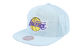 NBA Denim Stitcher Snapback Cap "Los Angeles Lakers - Light Blue" HS9458 LALLTBL