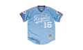 MLB Bo Jackson Road Jersey "1987 Kansas City Royals - Light Blue" AJY1GS18278 KCRLTBL87BJA