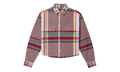 Fade LS Cropped "Purple Plaid" M3012 NPPS226