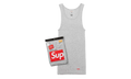 Hanes Tagless Tank Tops (3 Pack) "Heather Grey" SU26905