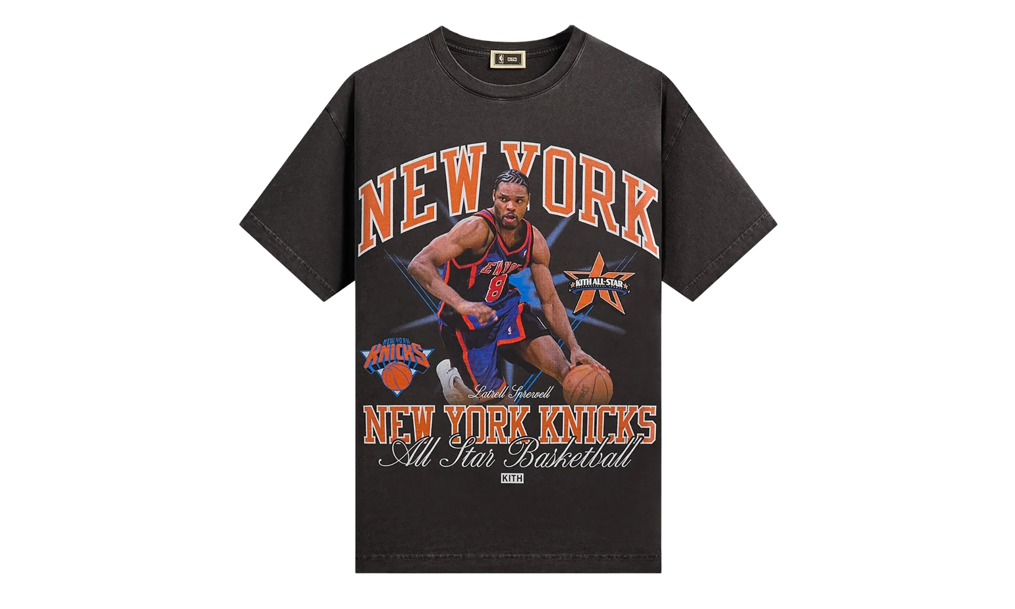 NBA All-Star NY Knicks Latrell Sprewell Tee "Black" khm034972 001