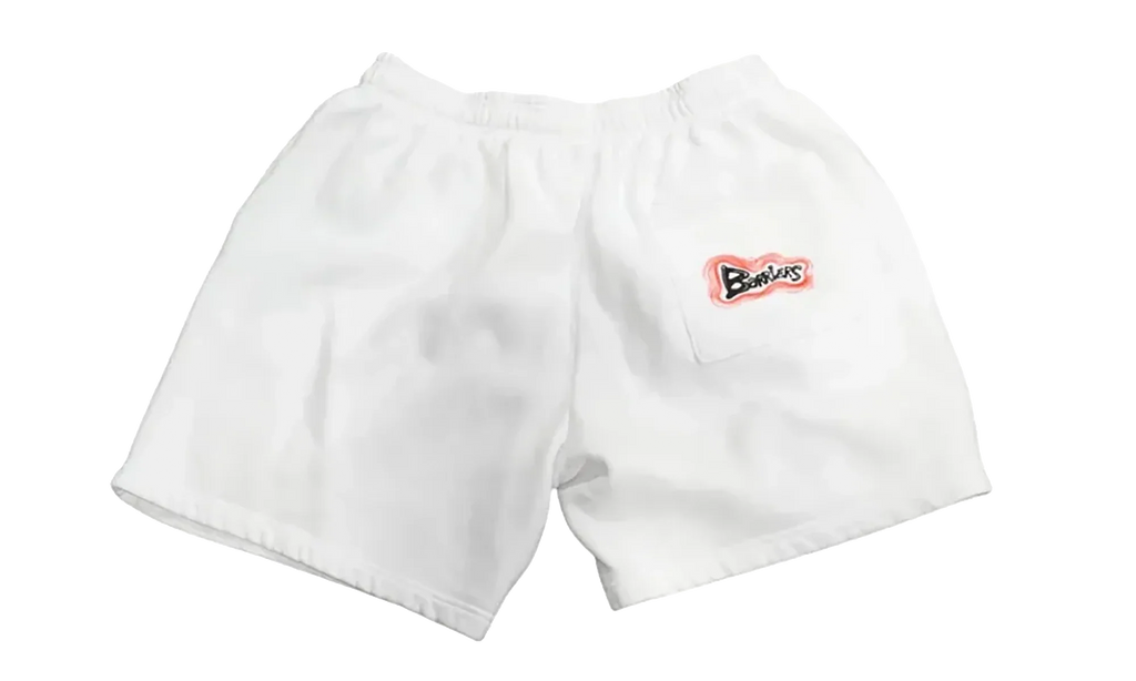 Corteiz x Barriers Shorts "White - USA Tour Exclusive" BAR46