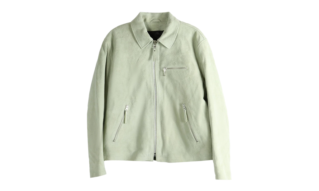 Bing Suede Jacket "GREEN TEA" 115754 GRNT