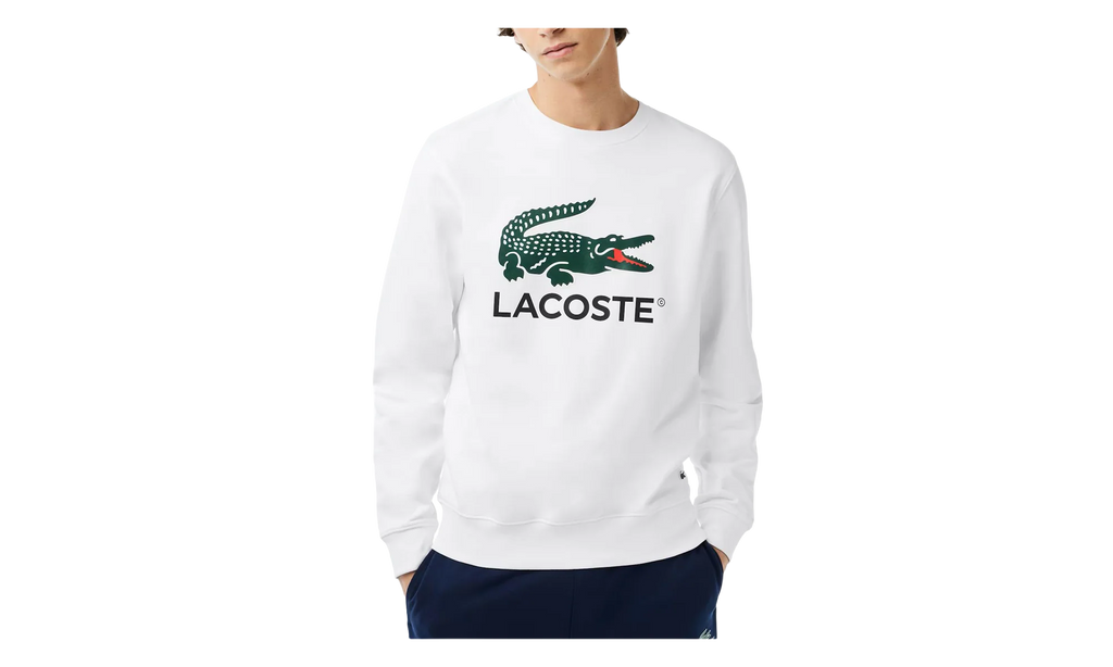 Classic Fit Fleece Sweatshirt "White" SH1281 001