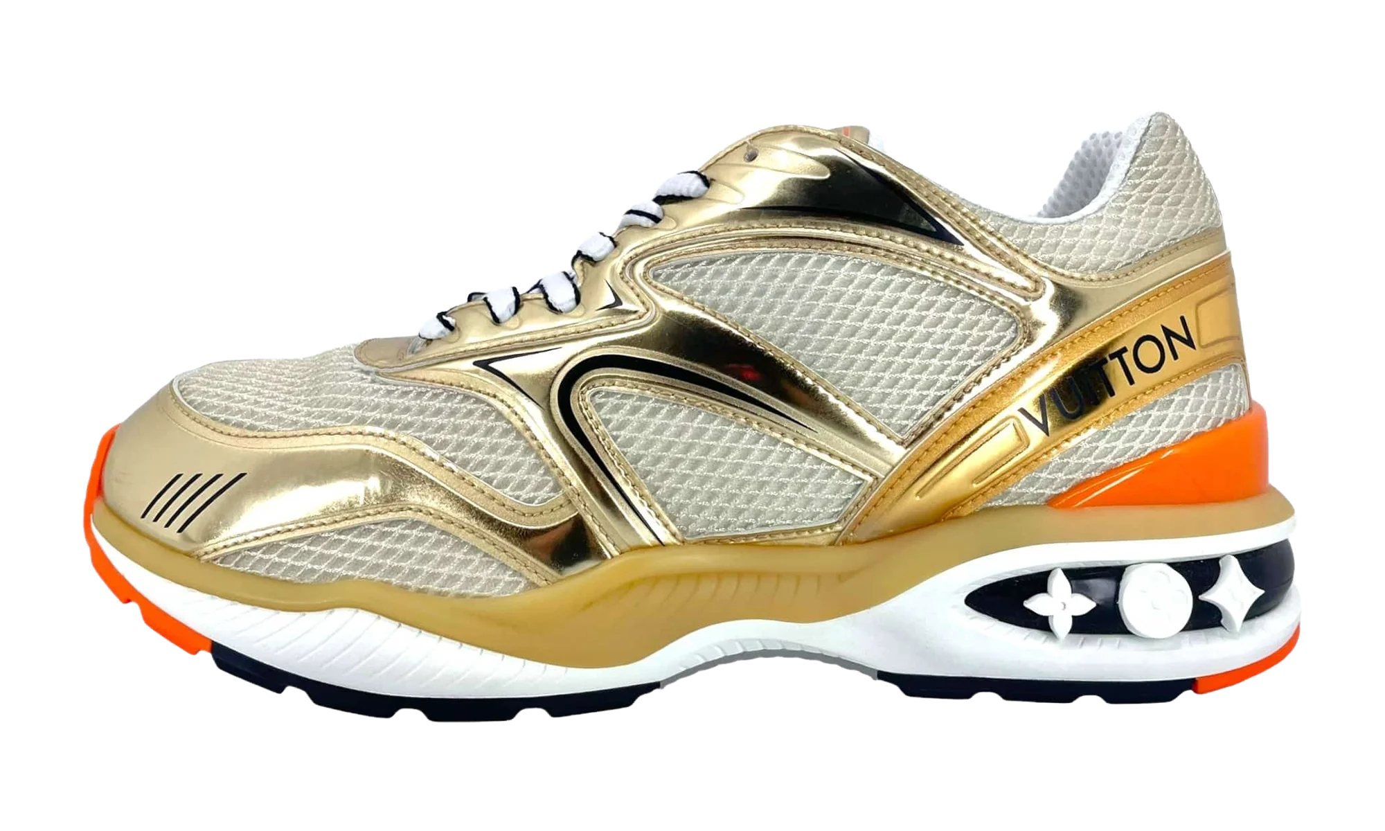 LV Trail Sneaker "Gold/Orange" 1A7WL3