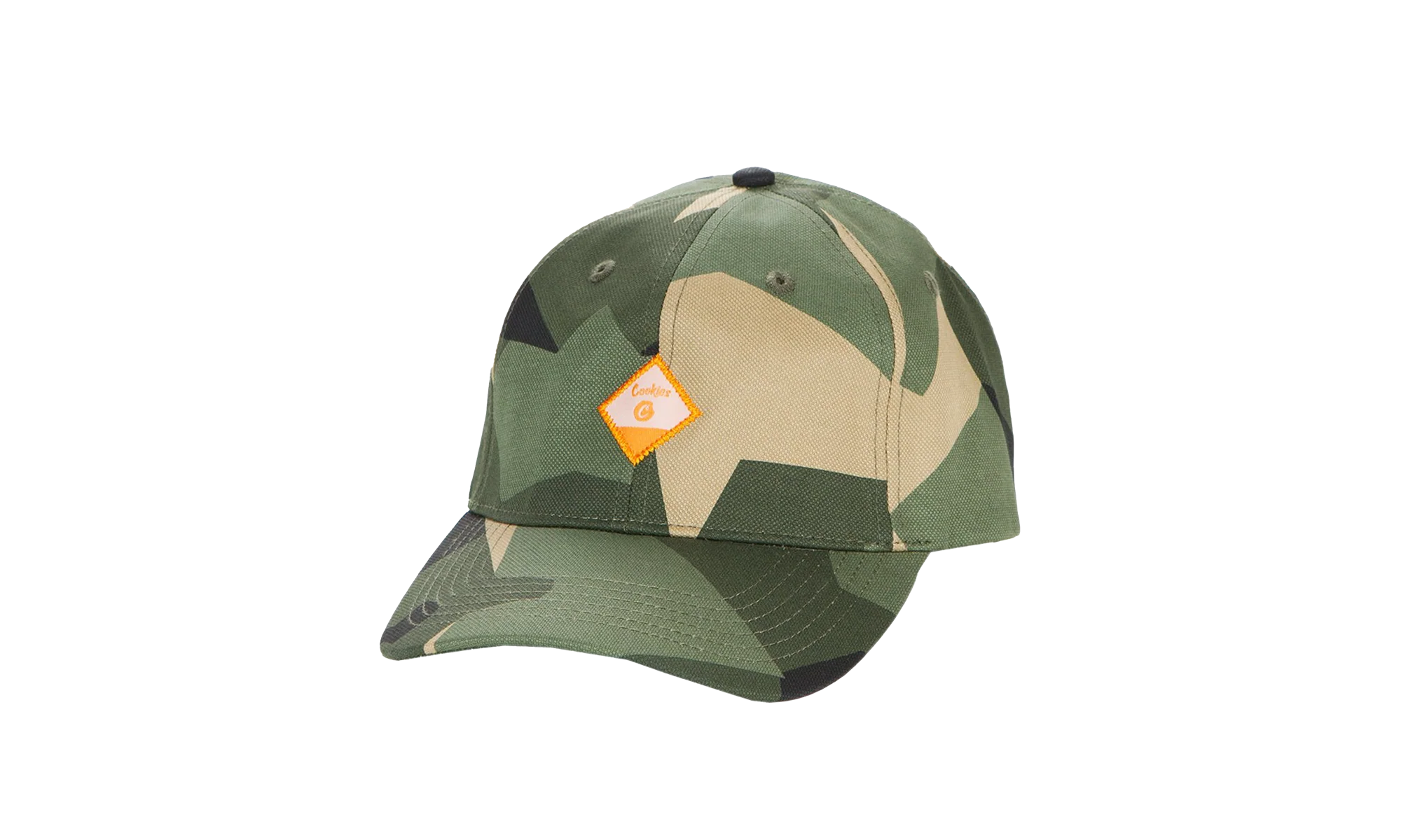 Botanical Cotton Canvas Dad Hat "Olive" 1545X4101 OLC