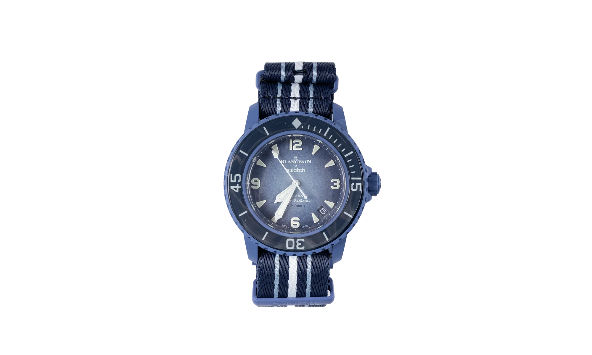 Blancpain x Swatch Scuba Fifty Fathoms "Atlantic Ocean" SO35A100