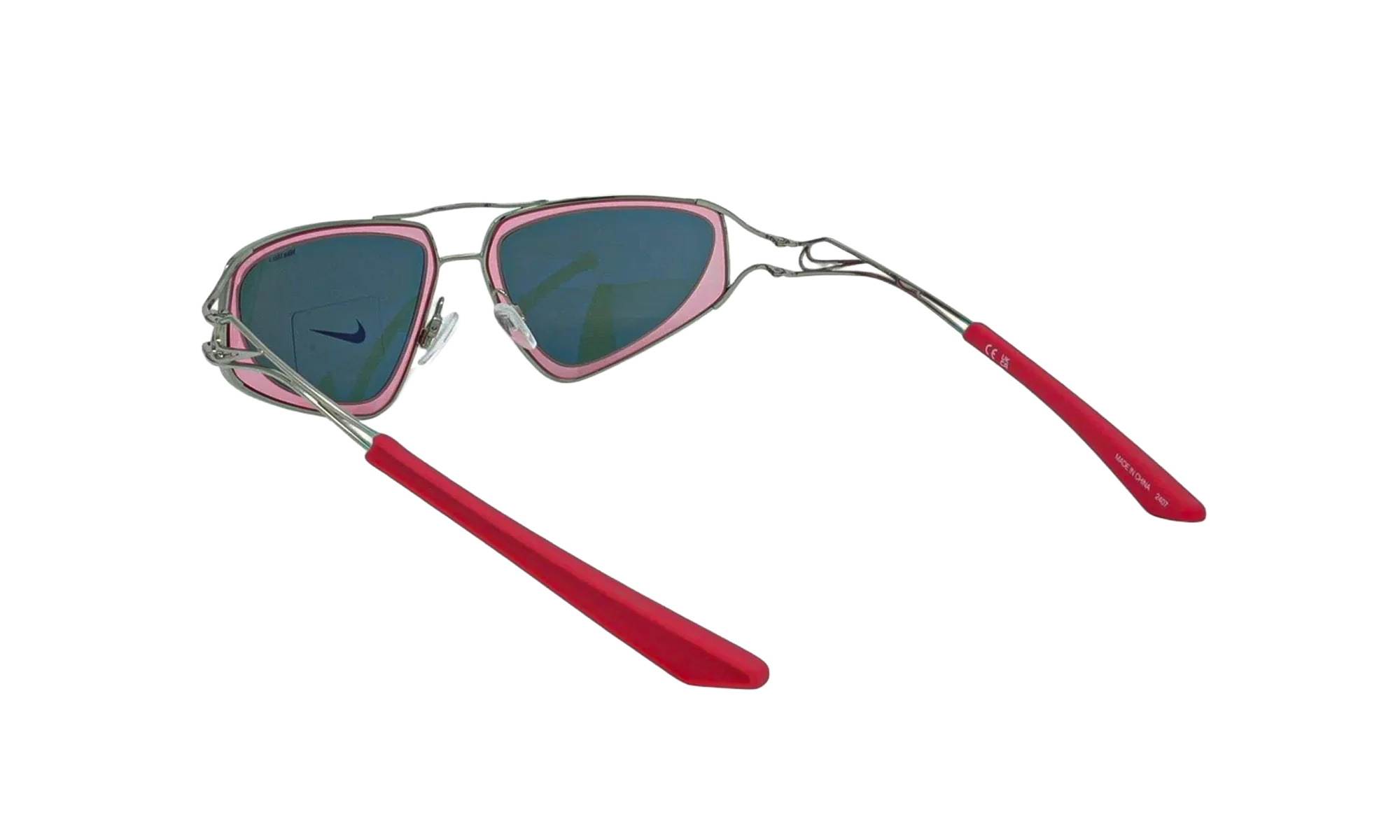 Veil Sunglasses "Silver / Pink / Green" EV24048 044