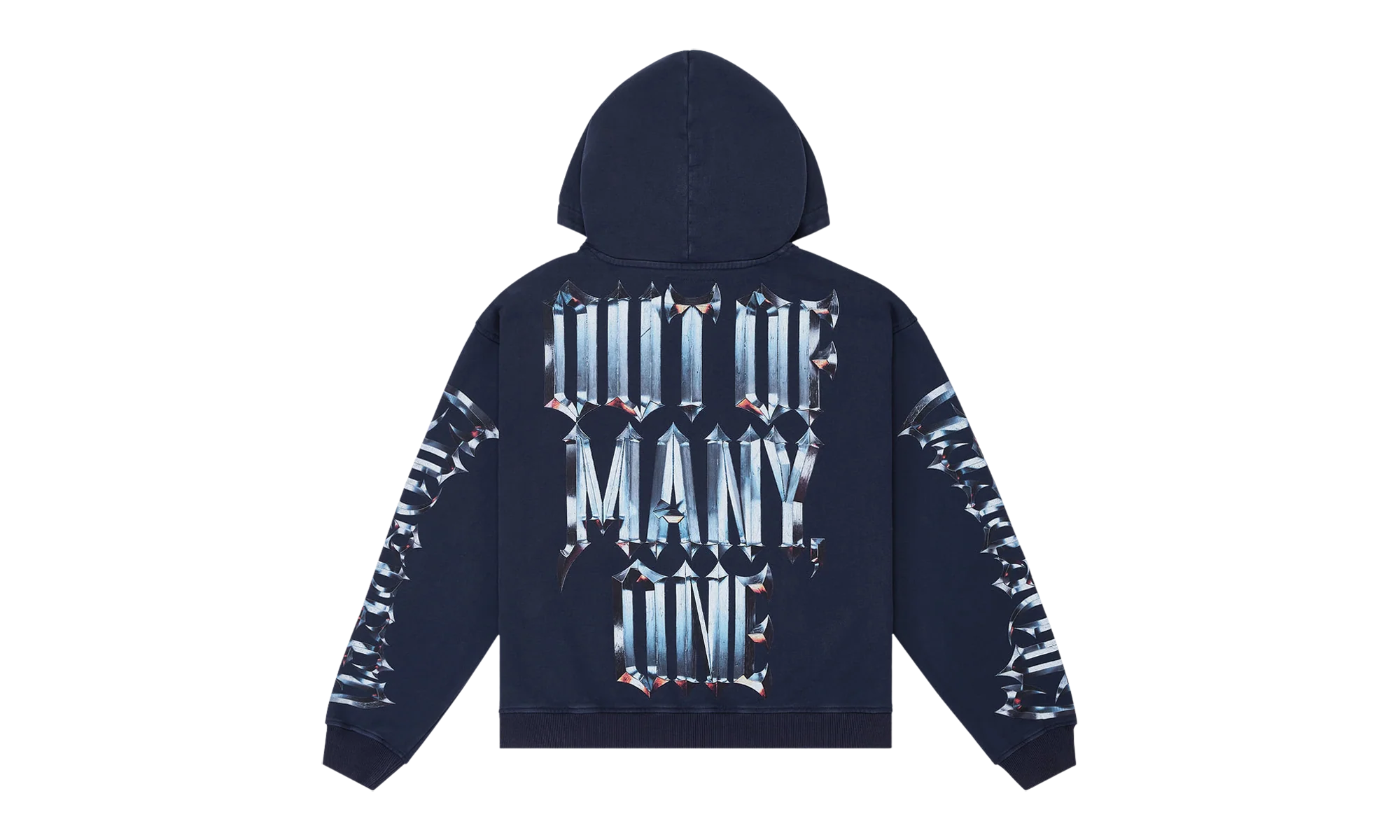 Chrome Motto Hoodie "Navy Wash" 10079168
