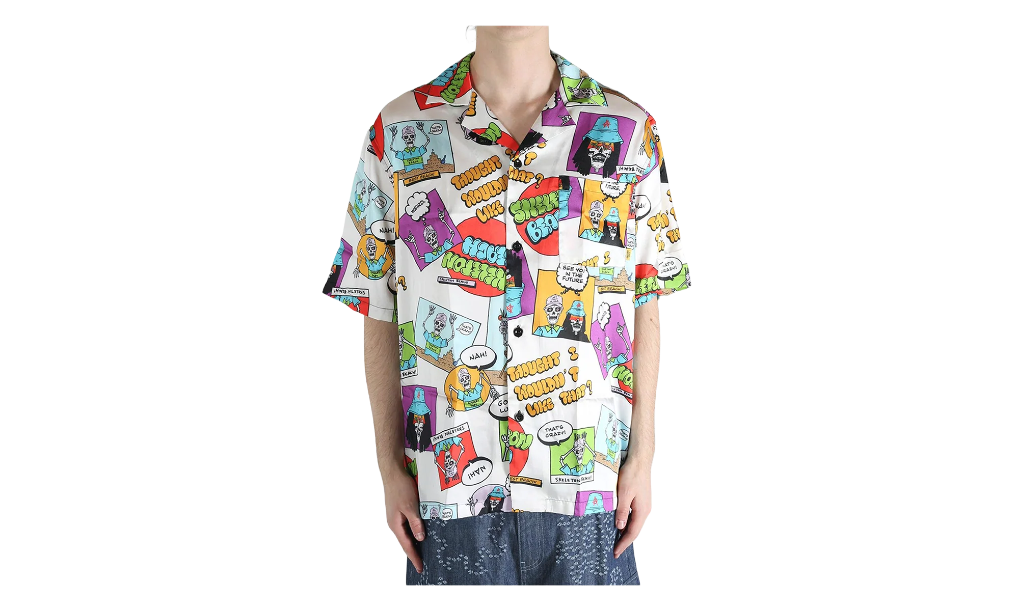 Skeleton Beach Edition Wilson Shirt "Skeleton Beach Comic" GD099