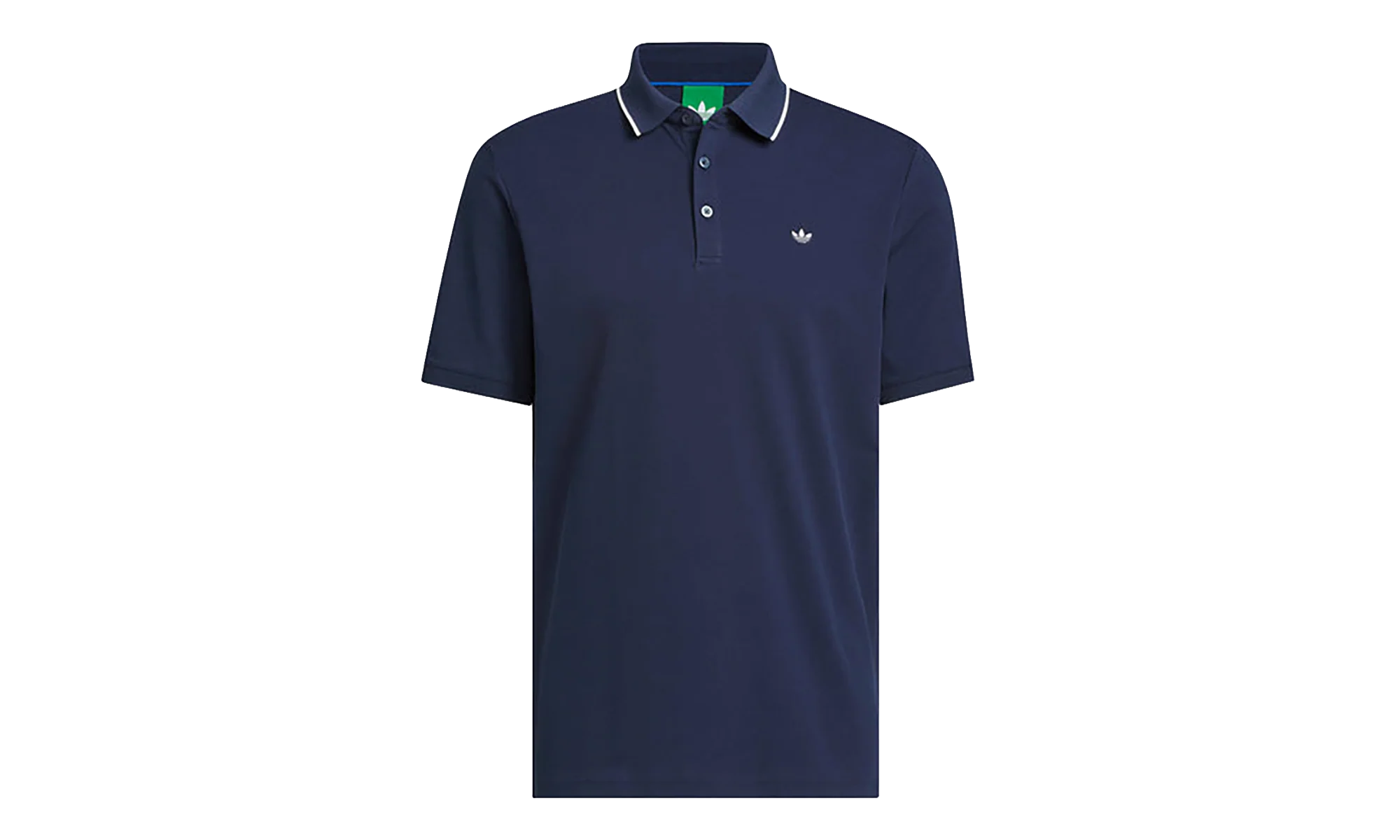 Originals Twistknit Trefoil Polo Shirt "Night Indigo / Chalk White" KB8622
