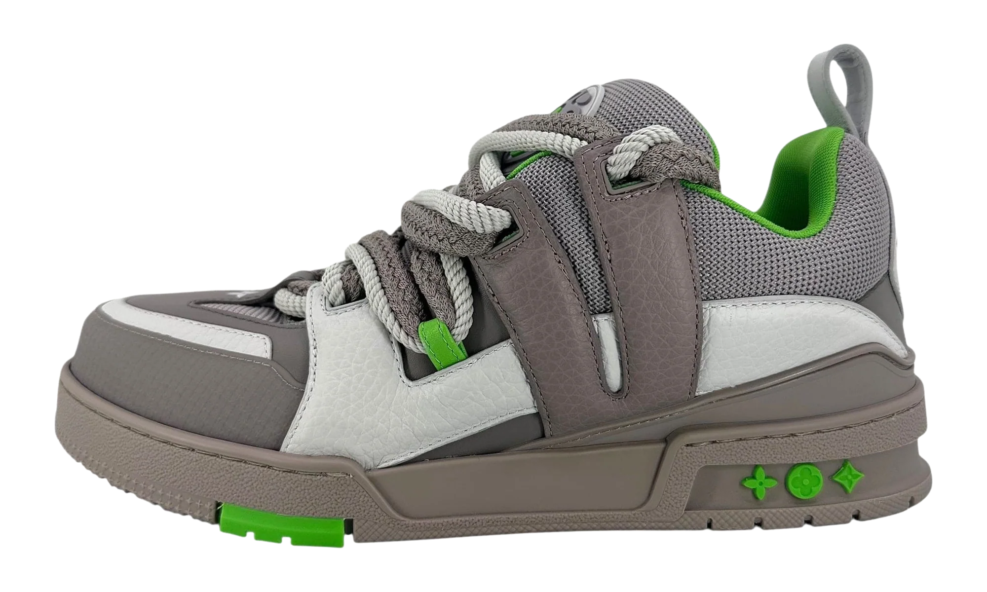 LV Skate Sneaker "Grey/Green" 1ABZ4R