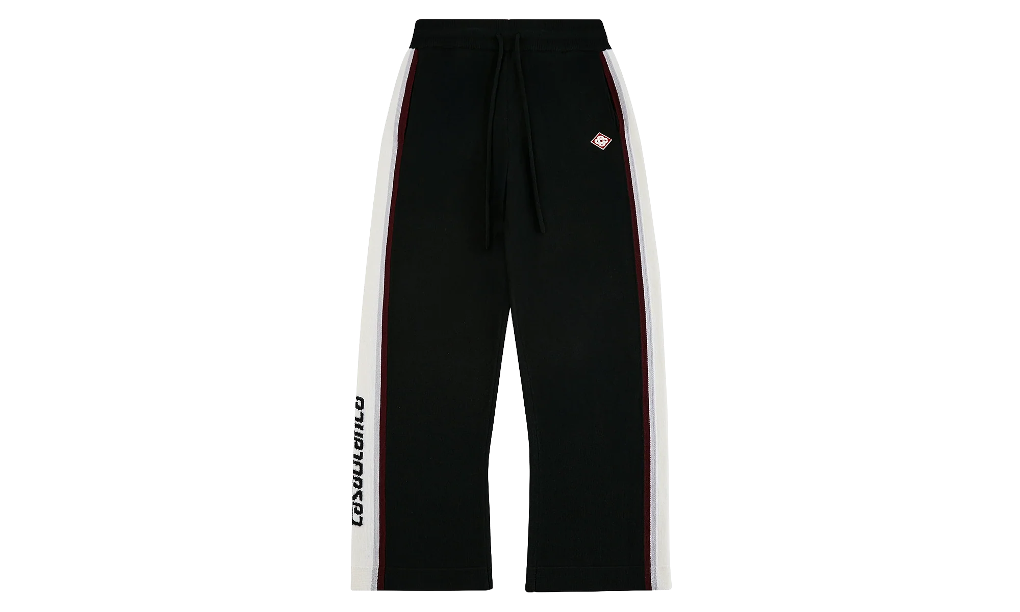Stripe Merino Track Pant "Black" M P26 KW 1177 01