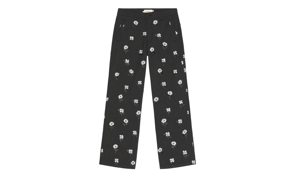Flower Beaded Pants "Black" HTG260115 BLK