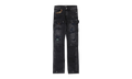 PLAID CARPENTER AGED CASUAL PANTS "Aged Black" PS22MDS133 AGBLK