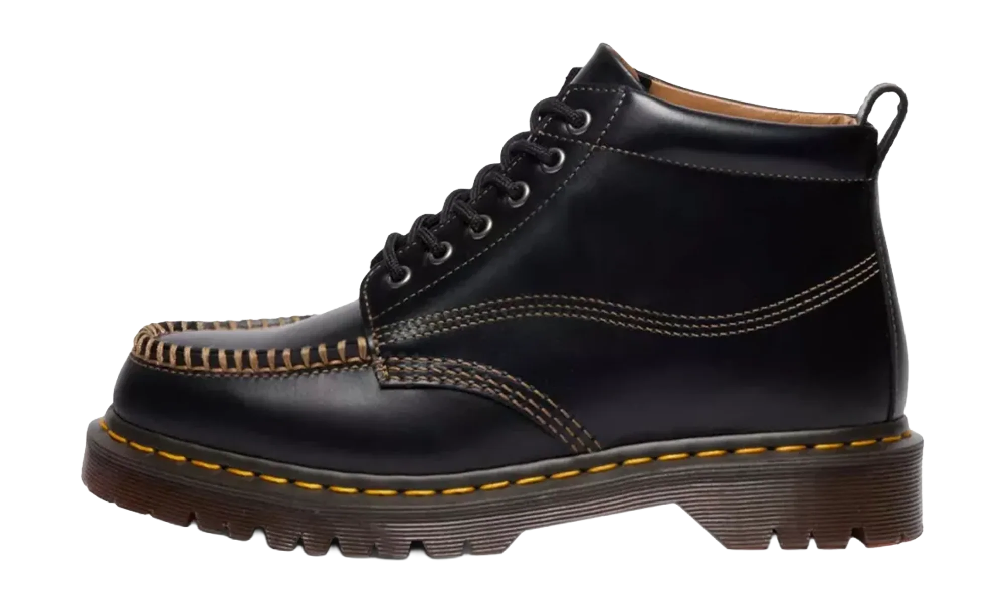 Lowell Chukka Moc Toe Ankle Boots "Black" 42706001