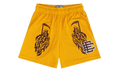 EE BASIC SHORT "WARREN LOTAS - Yellow/Maroon" EE679