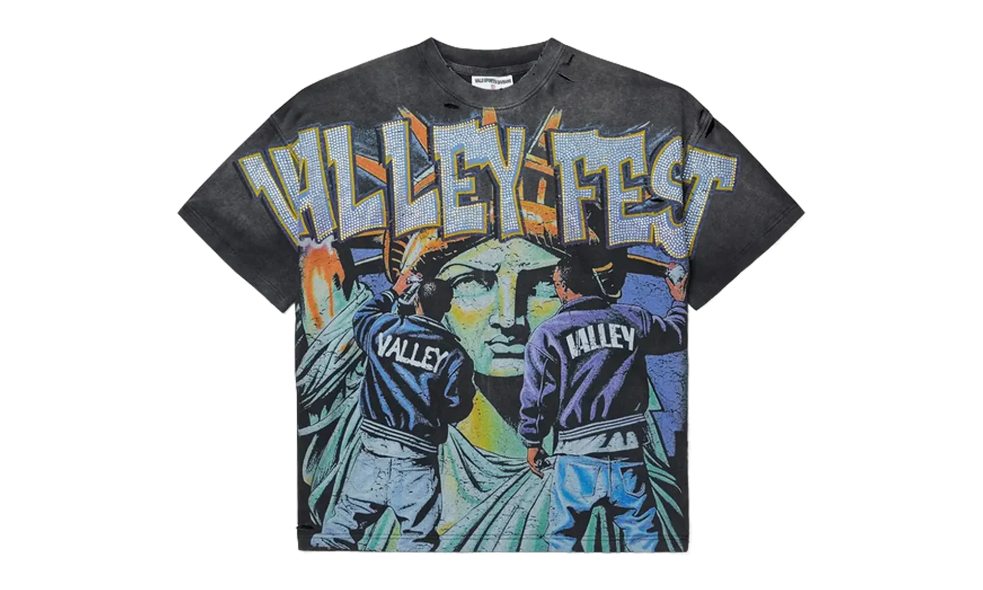 Bling Graffiti Tee "Black" ZWGC0VJ1