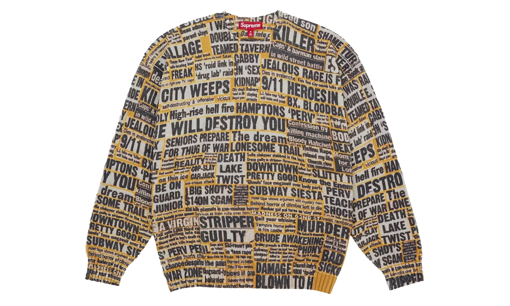 Dash Snow Sweater "FW25 - Multicolor" SU26987