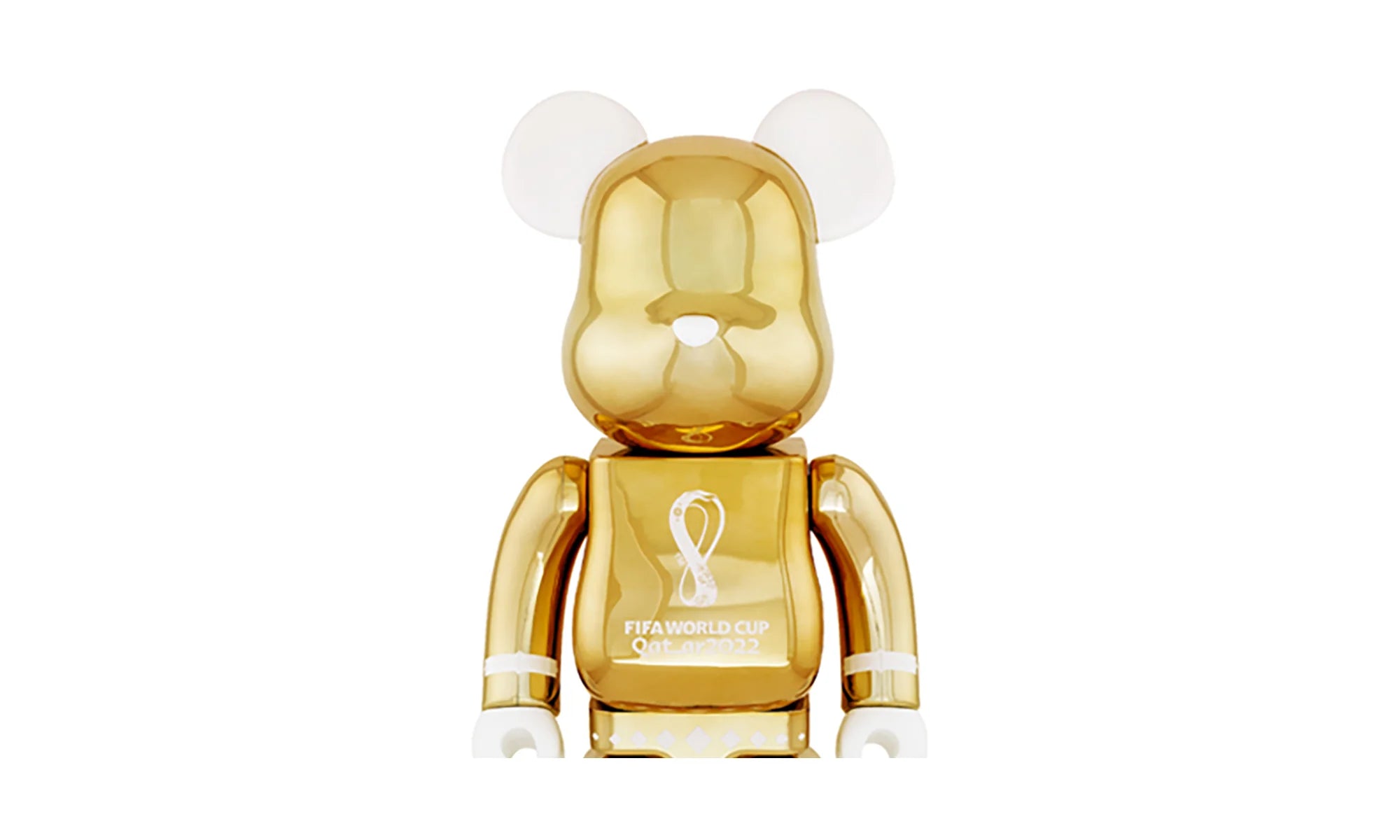 Bearbrick FIFA World Cup Qatar 2022 "Gold - 1000%" MEDI3038