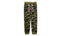 BAPE 1St Camo Shark Slim Sweatpants "Green Black" B1CSSGB