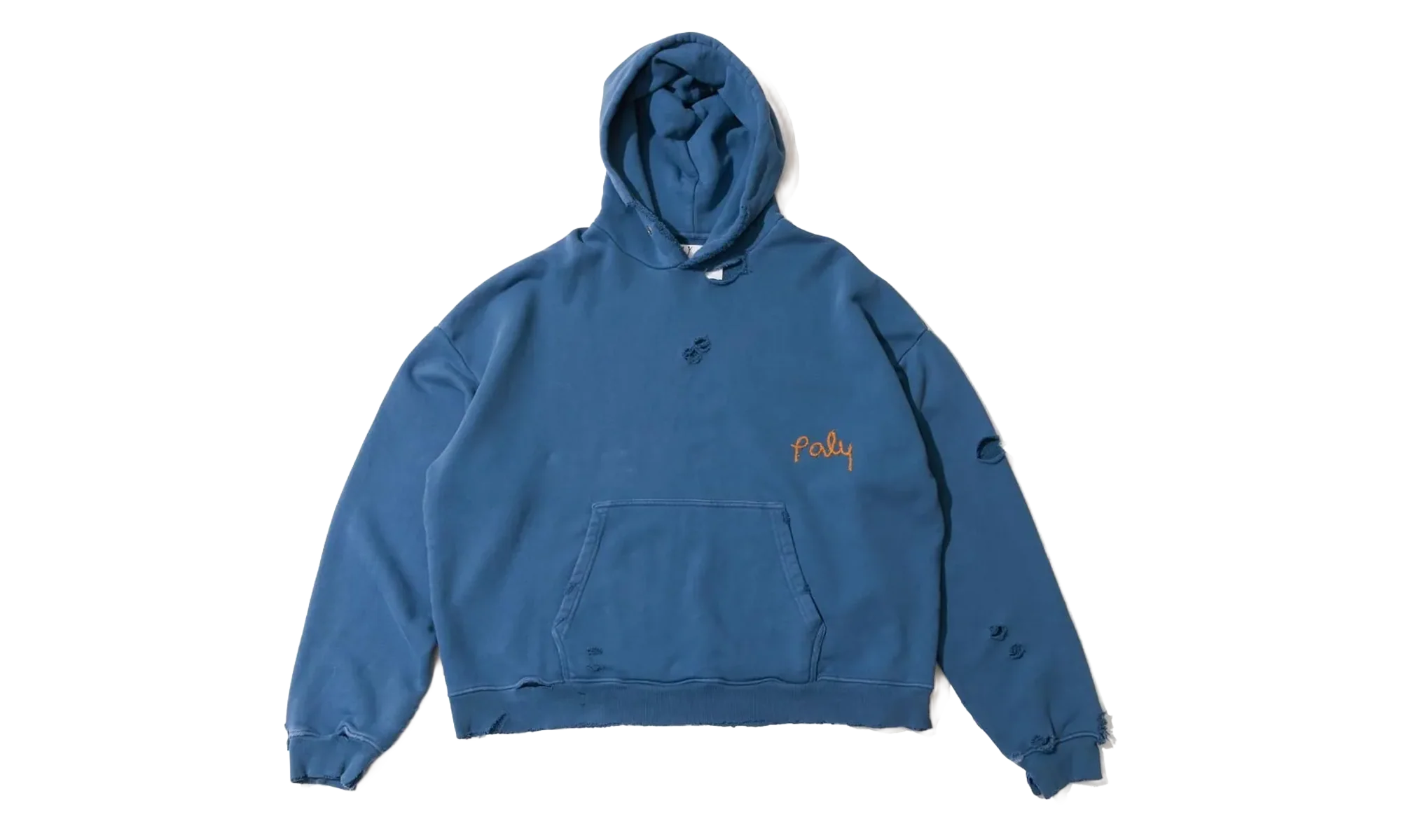 Hollywood Blank Hooded Sweatshirt "Navy" 4U011Q1008NVY