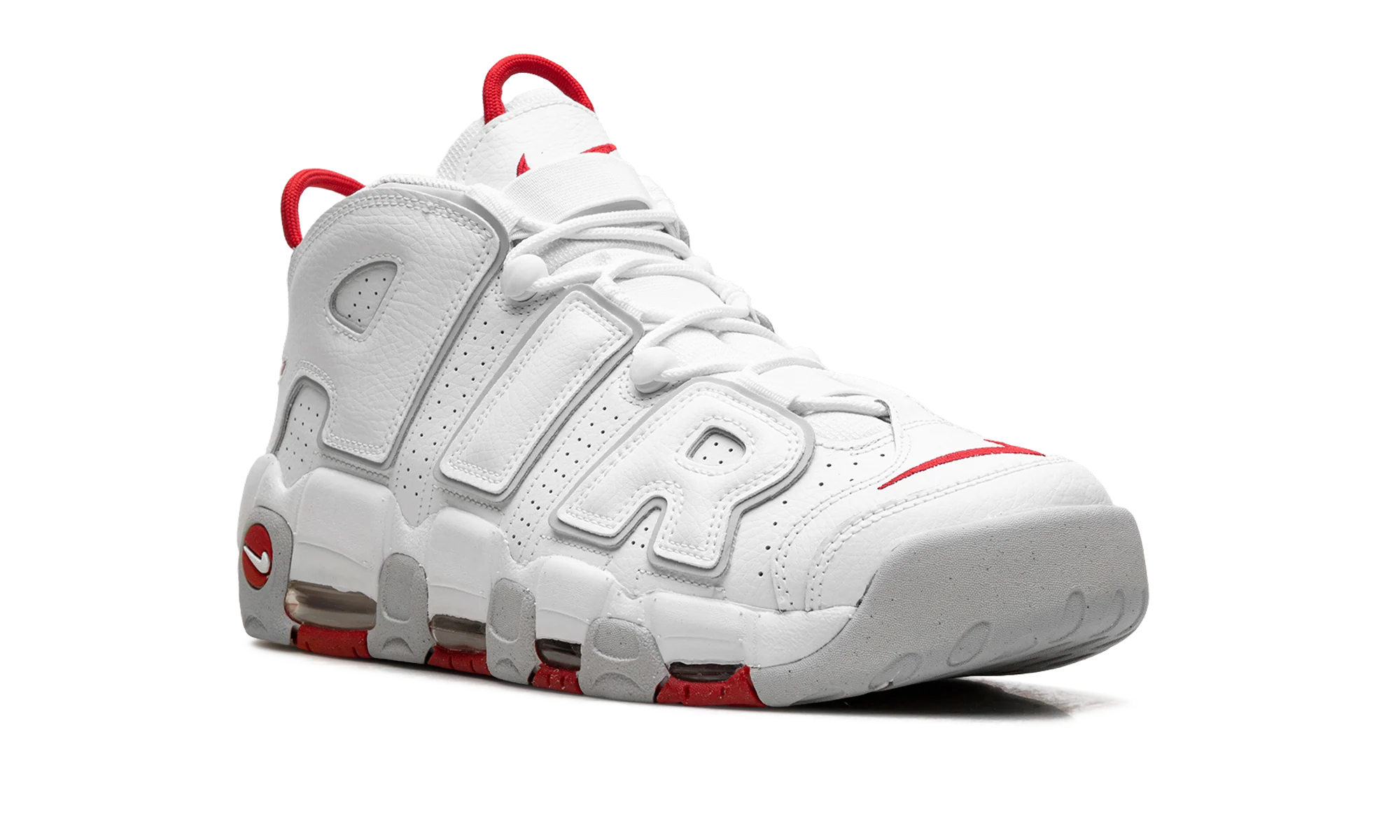 Air More Uptempo "2021 - White Varsity Red" DX8965 100