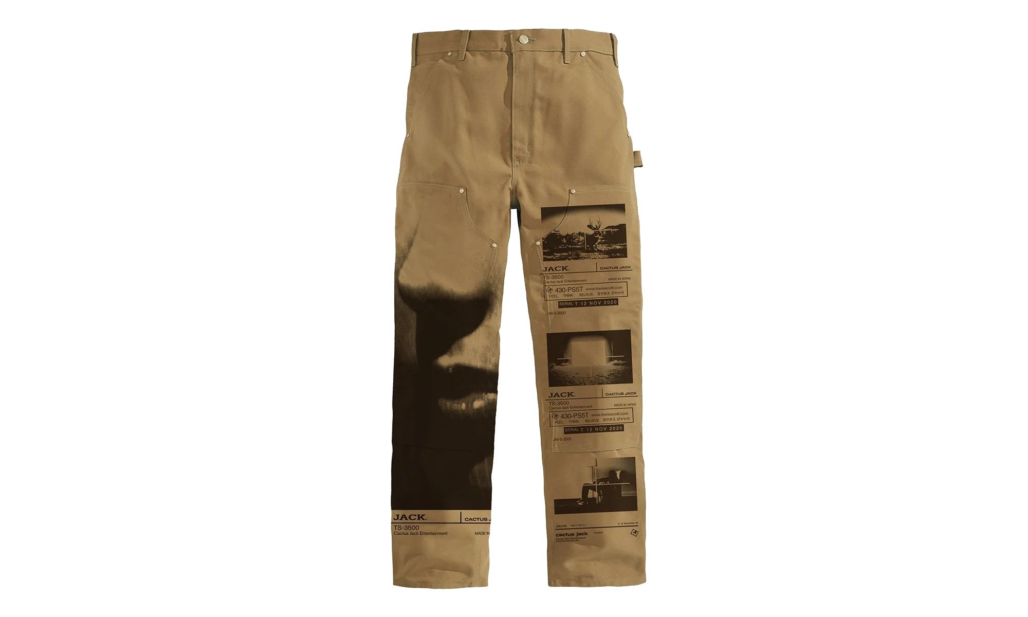 Travis Scott System Work Pants "Tan" TSUC51