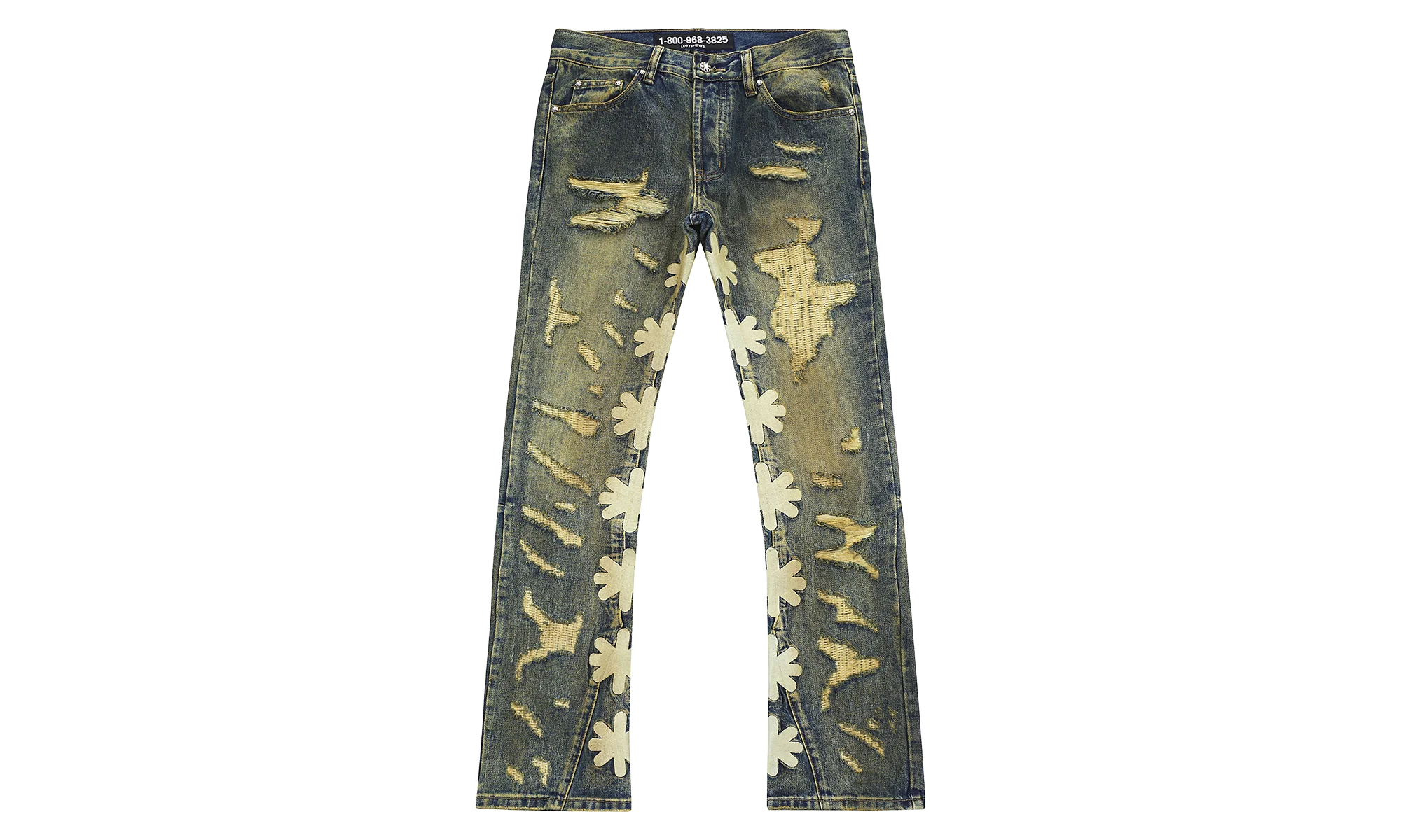 Dstry Denim Pants "Bone" LSDPBLDSTRYBO