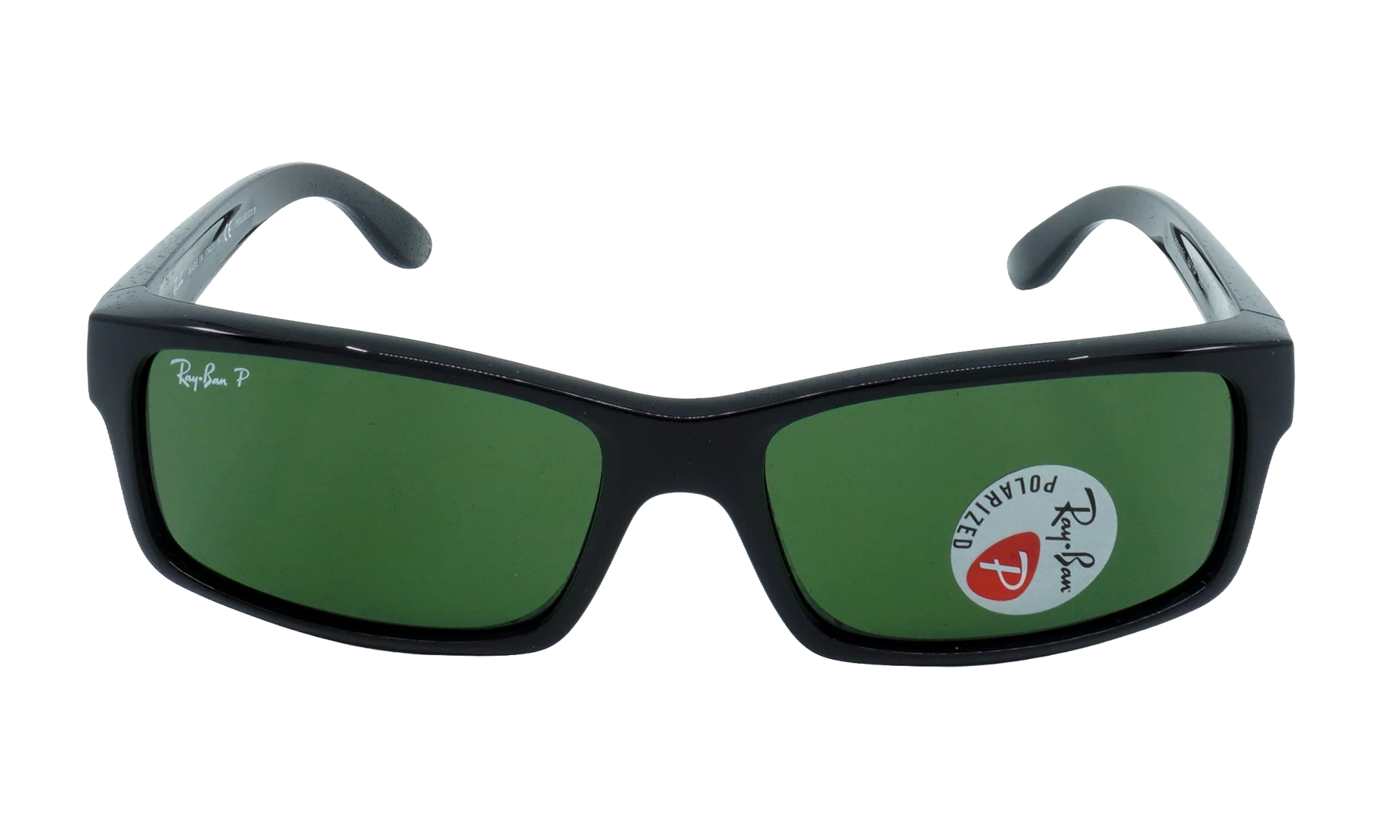 Rectangular Polarized Sunglasses "Black" RB4151-601-2P_59