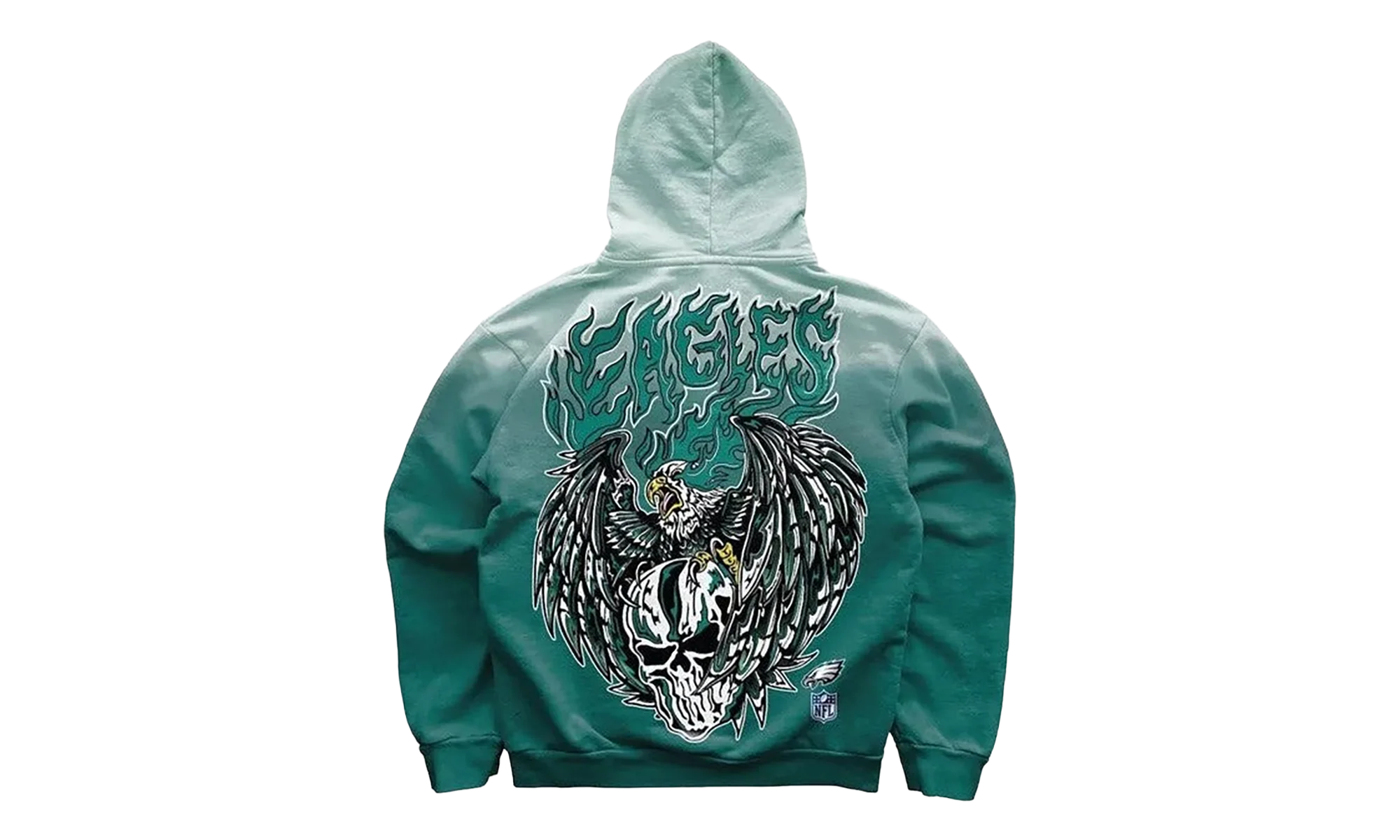 Philadelphia Eagles Talon Ombre Hoodie "Green" WL005