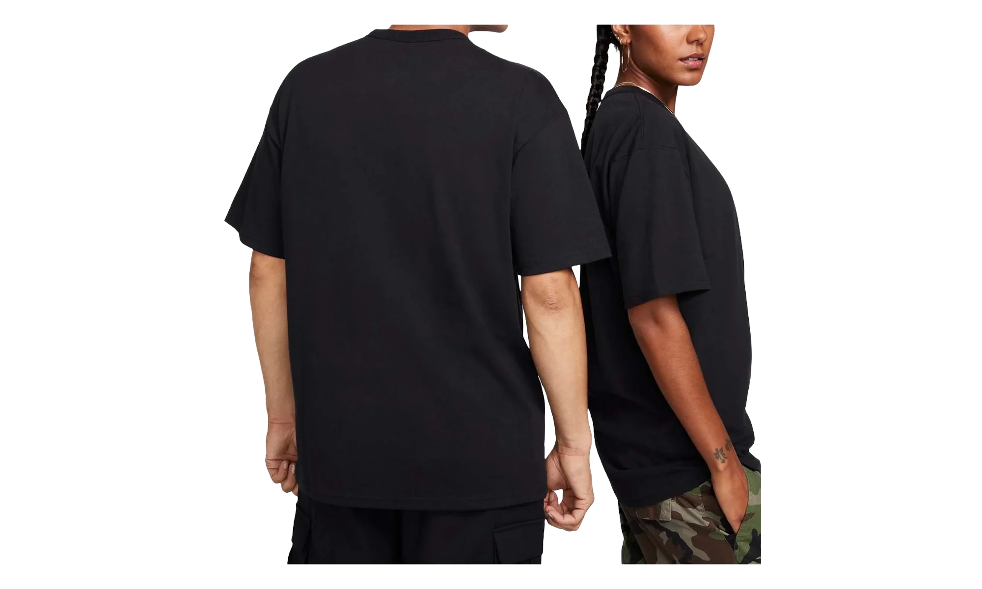 SB Skate Tee "Black - Orange Logo" FJ1168 010